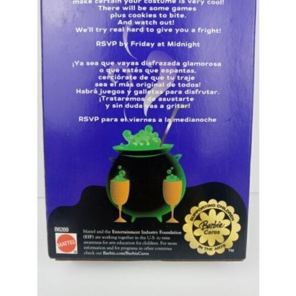 Barbie Halloween Enchantress Vintage Collectable  Doll 2003 Mattel #B6269 New - Picture 9 of 16